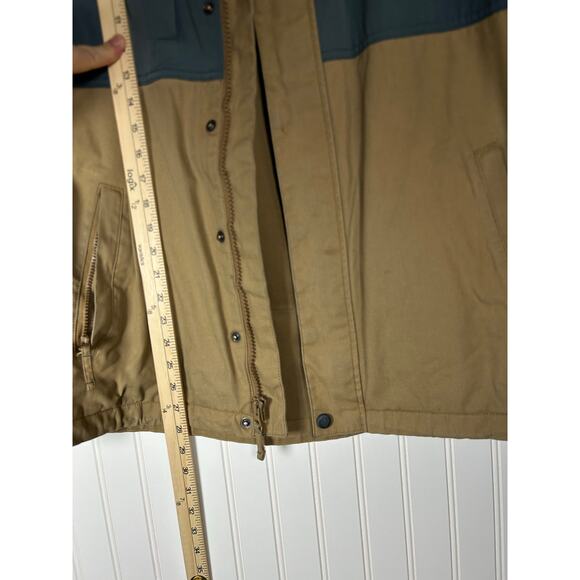 Columbia Jacket Men Full Zip Hood Omni Tech Interchange Shell Coat colour fade M - Picture 5 of 14